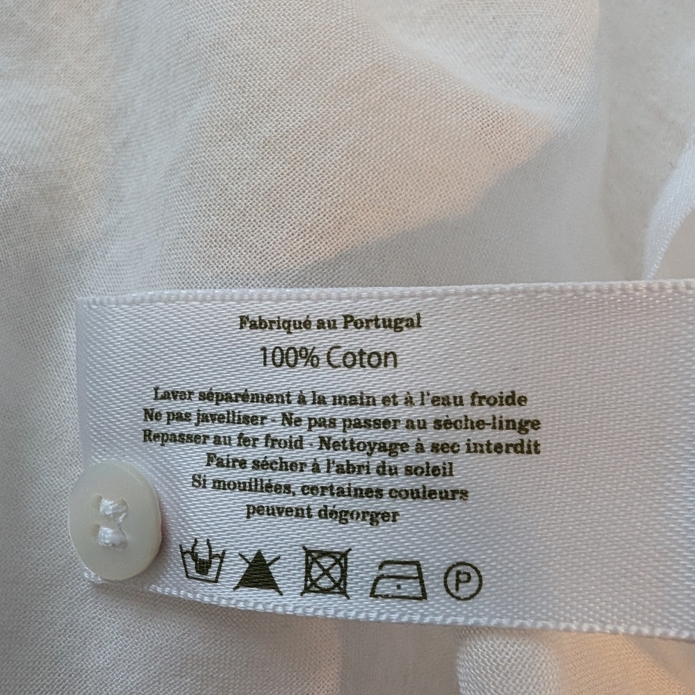 Heidi Klein 100% Linen White Tunic Cover Up 1 Small - Picture 6 of 8